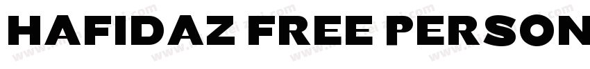 hafidaz free persona字体转换